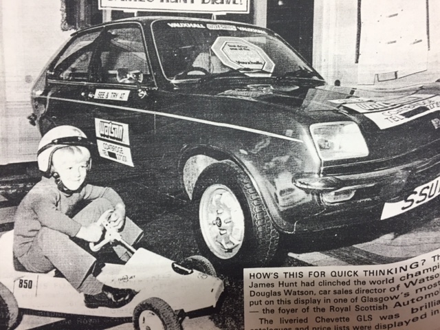 Back in 1976 – proof that it’s in our blood