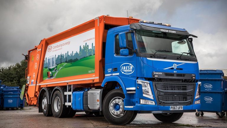 Fresh start waste names new Volvo Fm after world arm-wrestling champion ‘AGY G.’