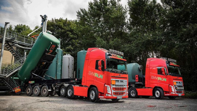 High Peak, Derbyshire-based Environ have put the company’s first two Volvo trucks into service.