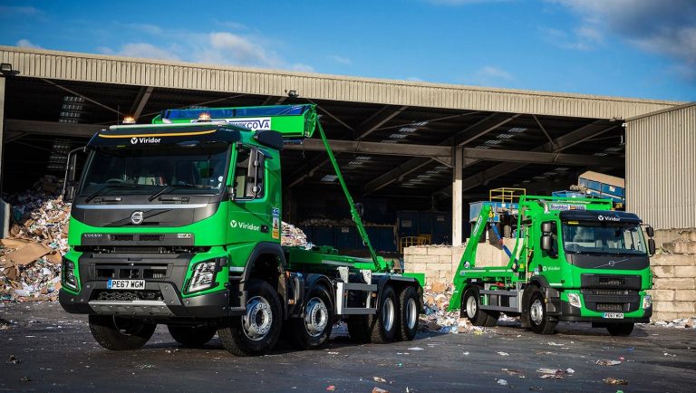 Viridor waste management values Volvo Trucks