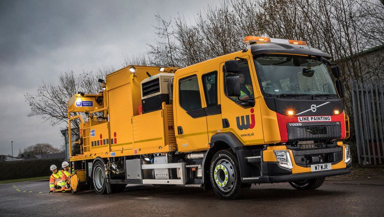 The UK’s first Volvo FL 18 tonne crew cab rigid, shows the way for WJ