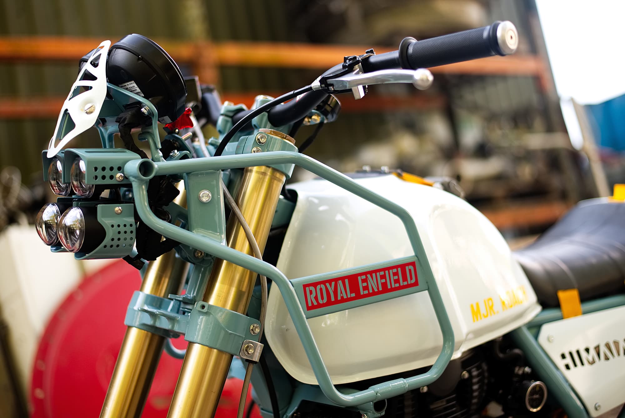 Royal Enfield At Cooperb 08 - COOPERB MOTORCYCLES 