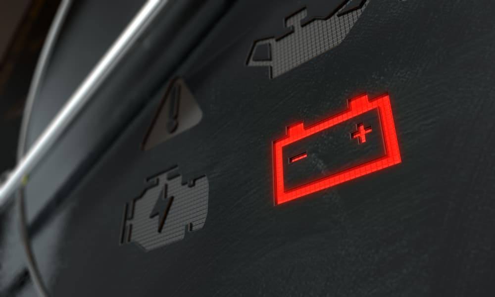 Battery Car Dashboard Light - Victoria Motor Company
