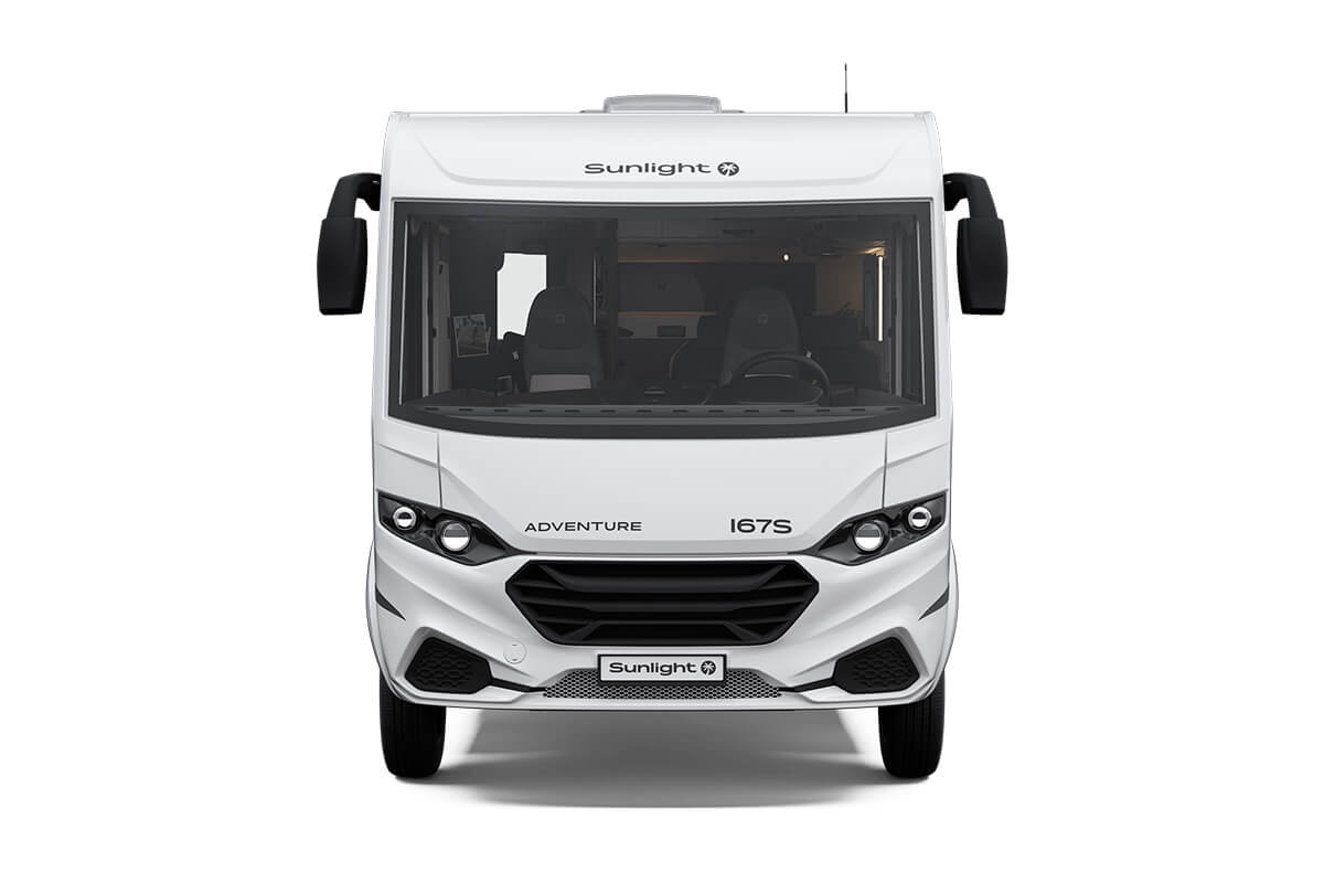 Sl I67s Ext Adv W White Adventure Ext Cam2 Vorne M - Cara Motorhomes