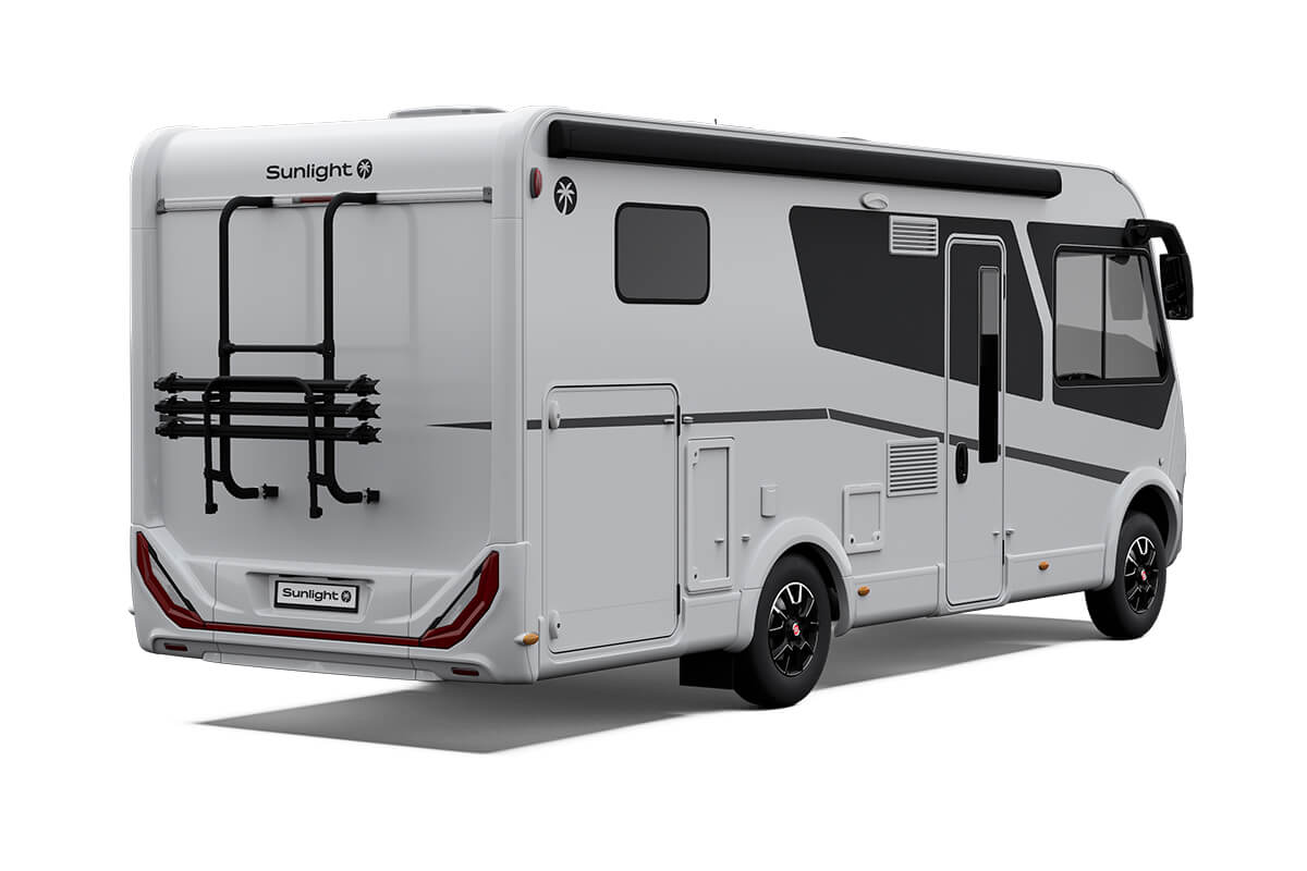 Sl I67s Ext Adv W White Adventure Ext Cam5 Hinten R - Cara Motorhomes