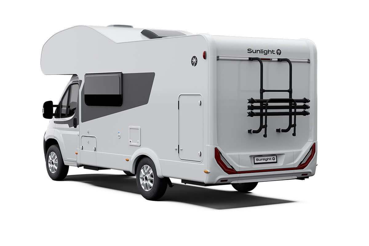 Sl A68 Ext Citroen Bj25 Serie White Greentrail Ext Cam7 Hinten L - Cara Motorhomes