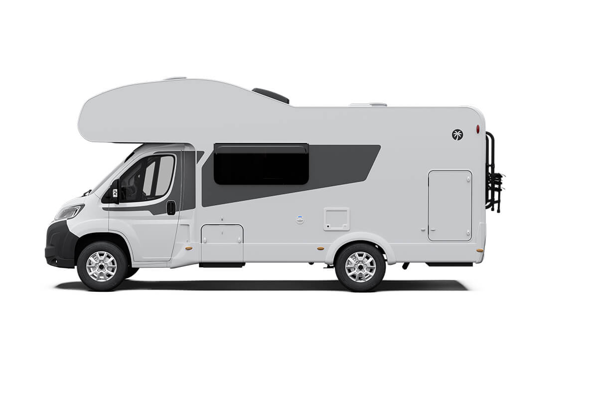 Sl A68 Ext Citroen Bj25 Serie White Greentrail Ext Cam8 Seite L - Cara Motorhomes
