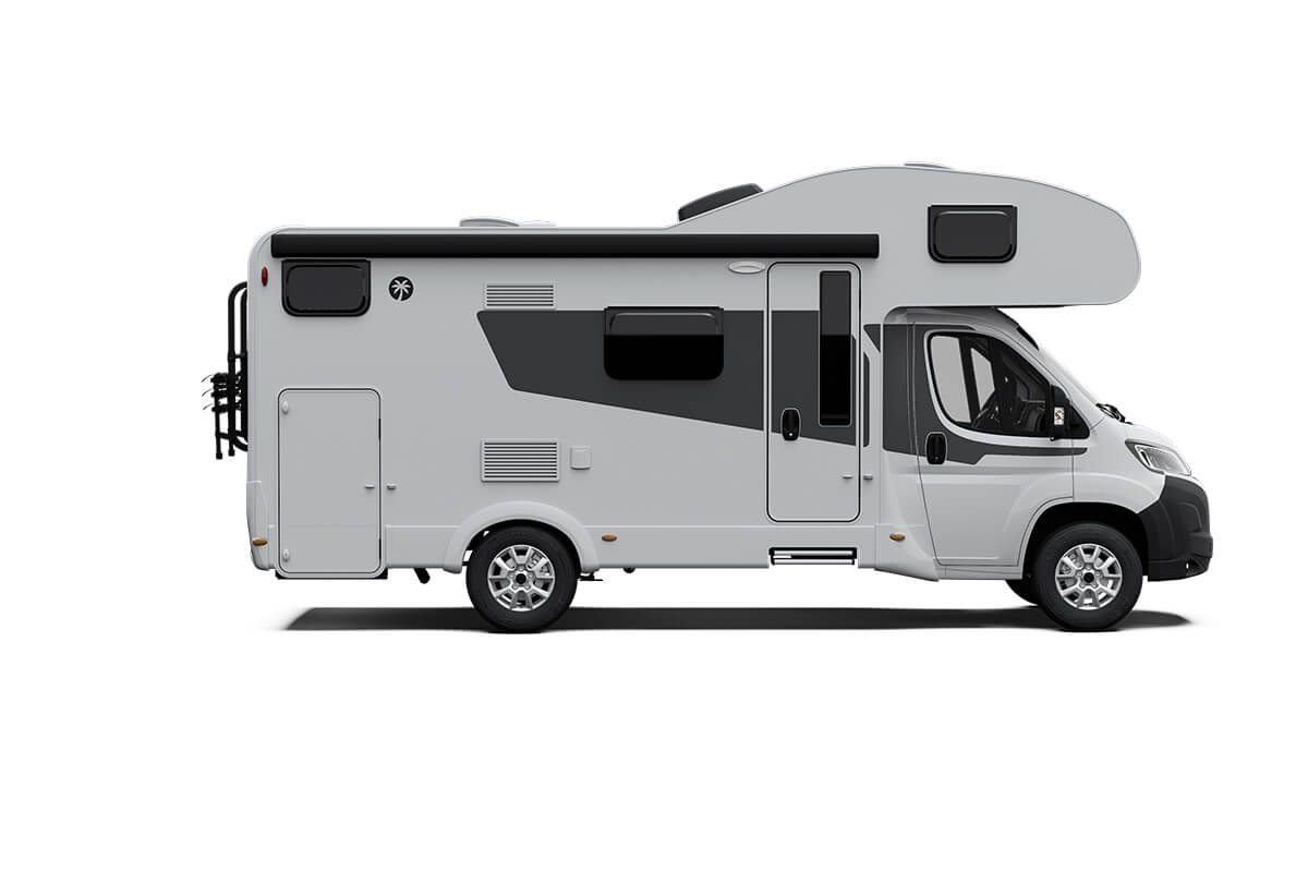 Sl A68 Ext Citroen Bj25 Serie White Greentrail Ext Cam4 Seite R - Cara Motorhomes