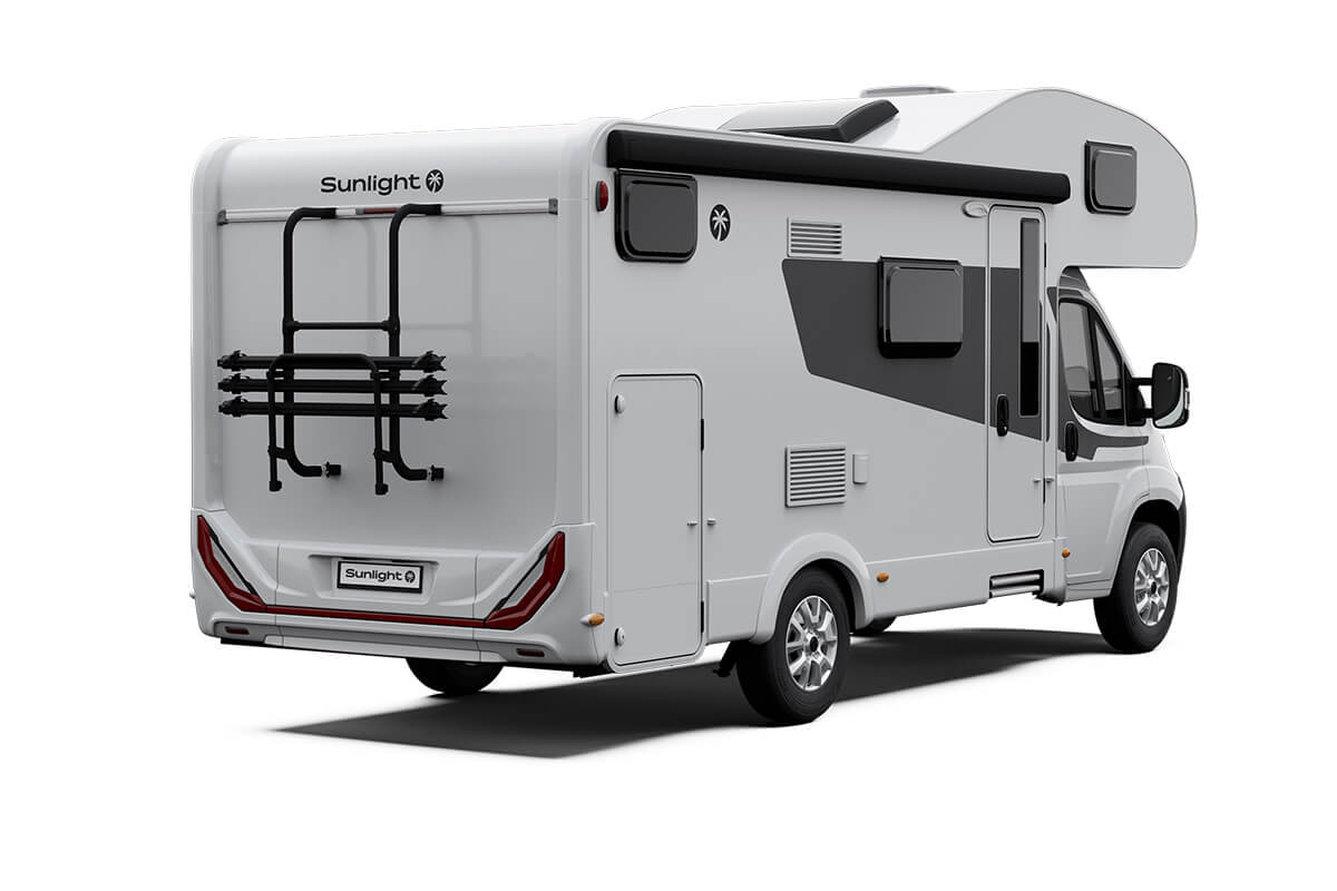 Sl A68 Ext Citroen Bj25 Serie White Greentrail Ext Cam5 Hinten R - Cara Motorhomes