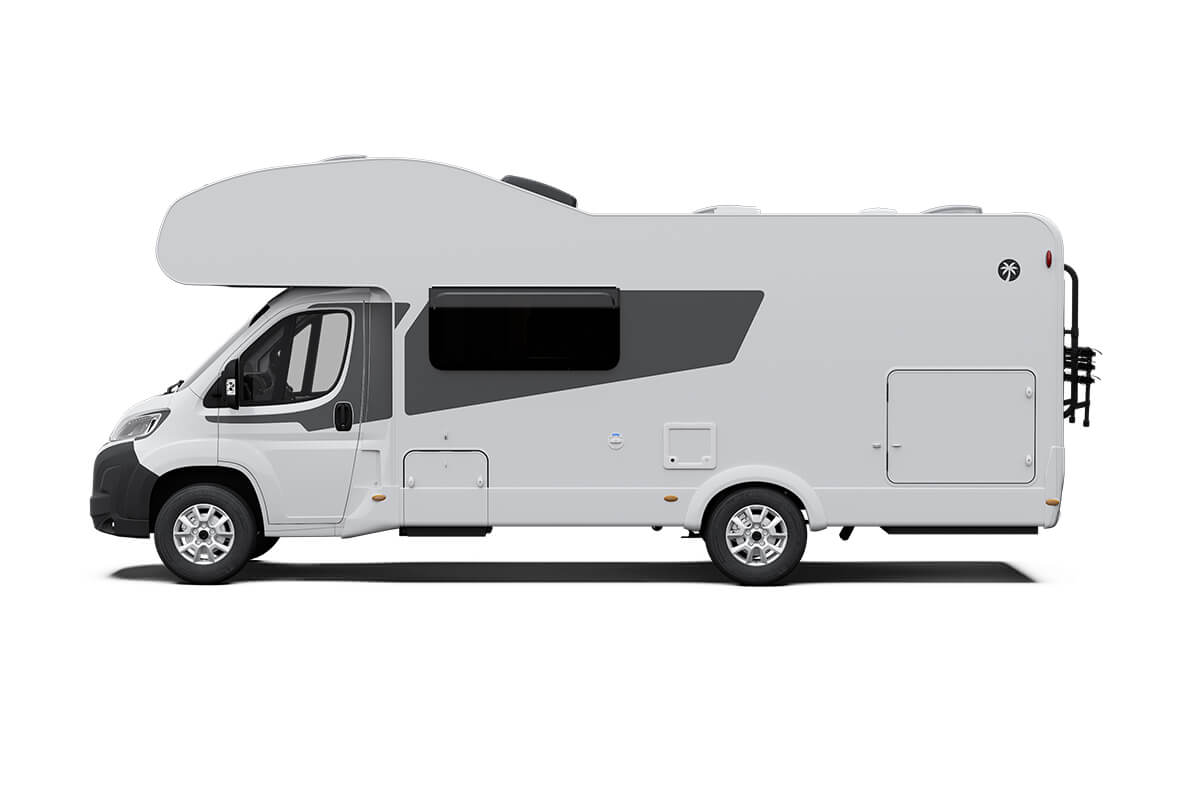 Sl A70 Ext Citroen Bj25 Serie White Greentrail Ext Cam8 Seite L - Cara Motorhomes