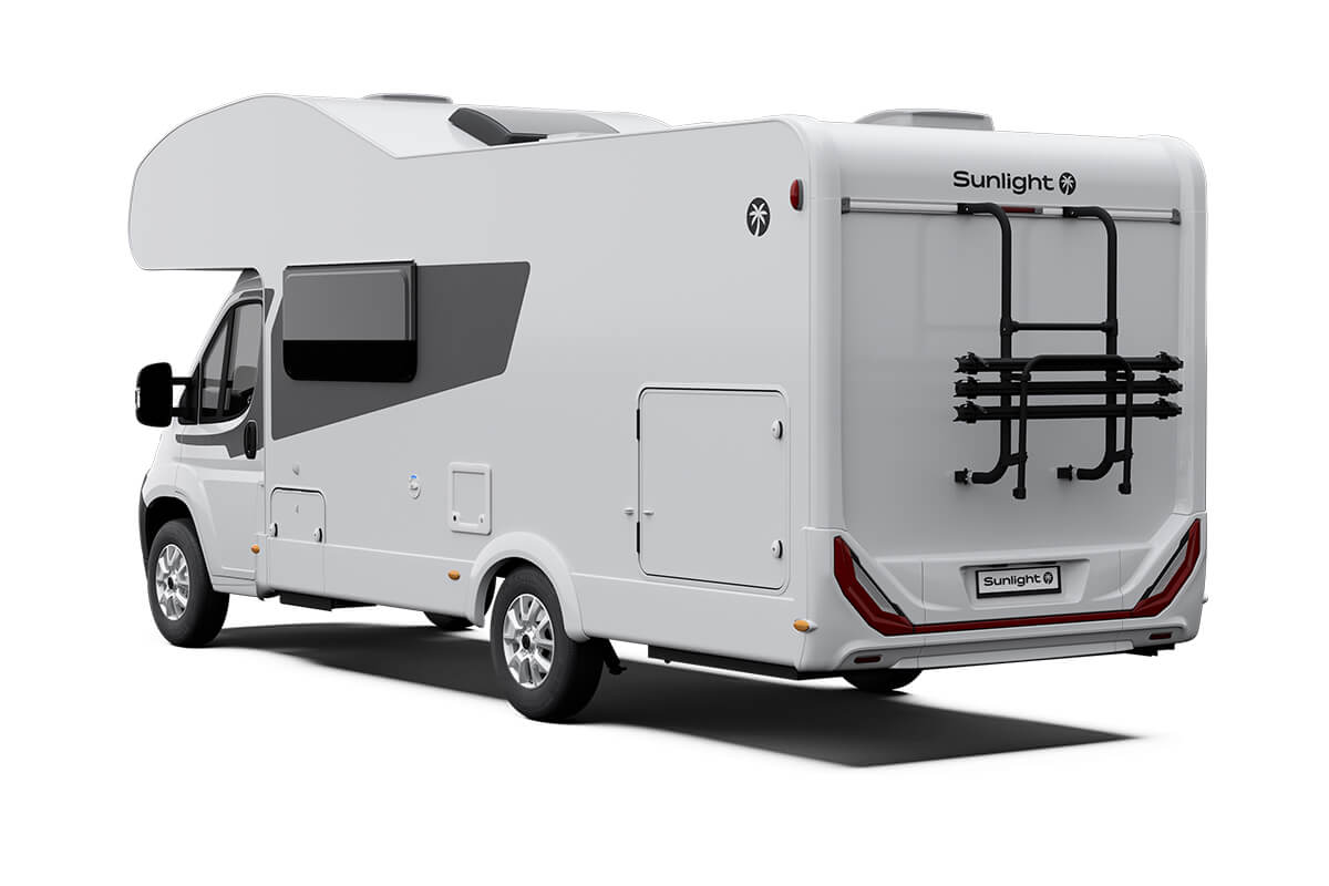 Sl A70 Ext Citroen Bj25 Serie White Greentrail Ext Cam7 Hinten L - Cara Motorhomes