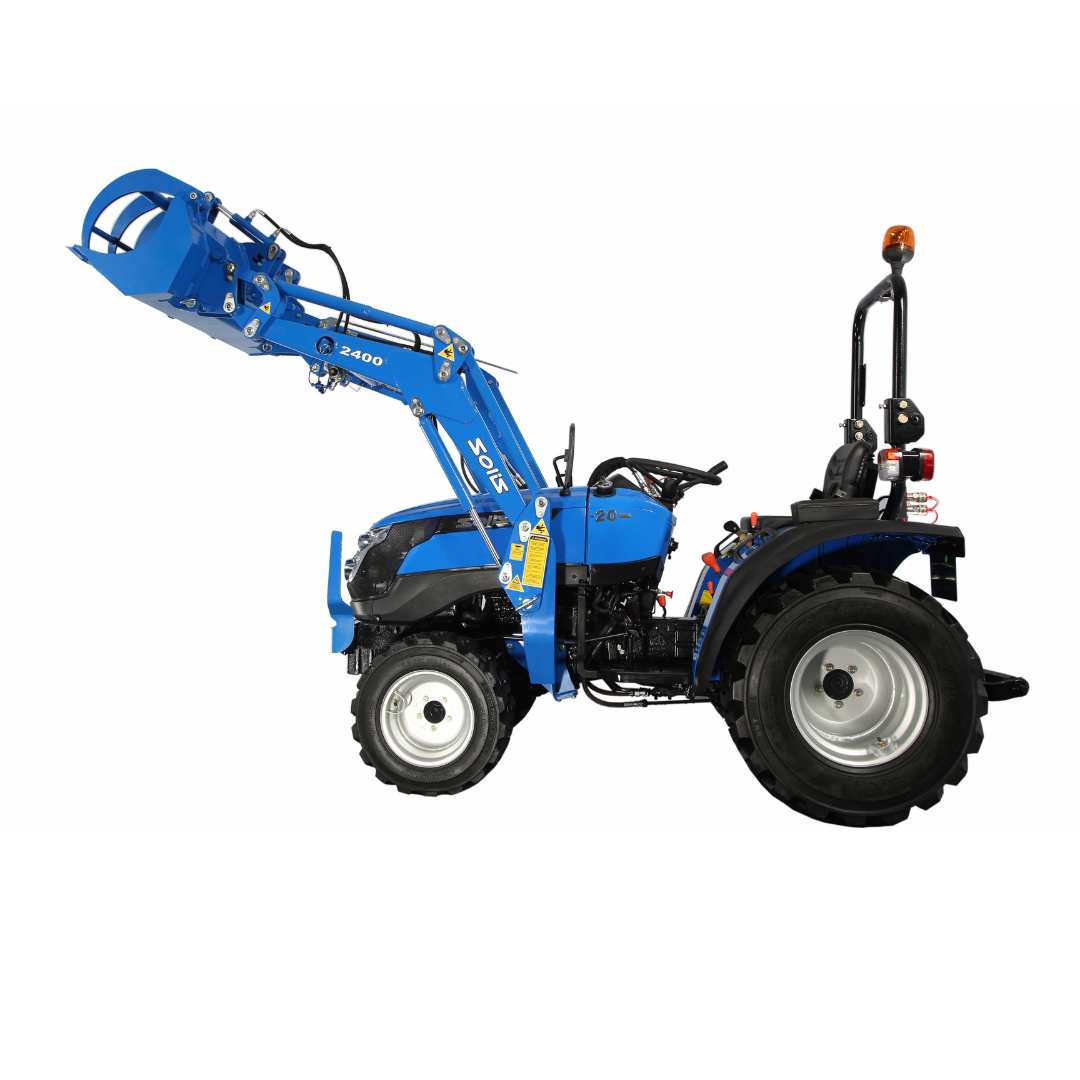 Solis S20 with loader - Iron & Earth Equipment Ltd
