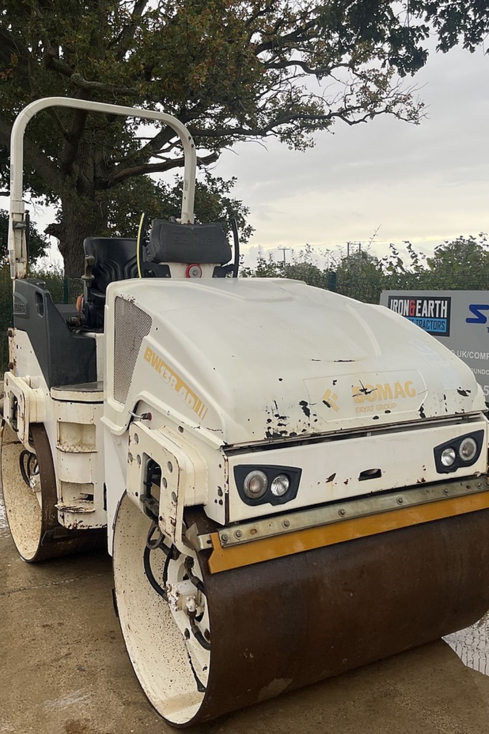 Used Bomag Roller For Sale - Iron & Earth Equipment Ltd