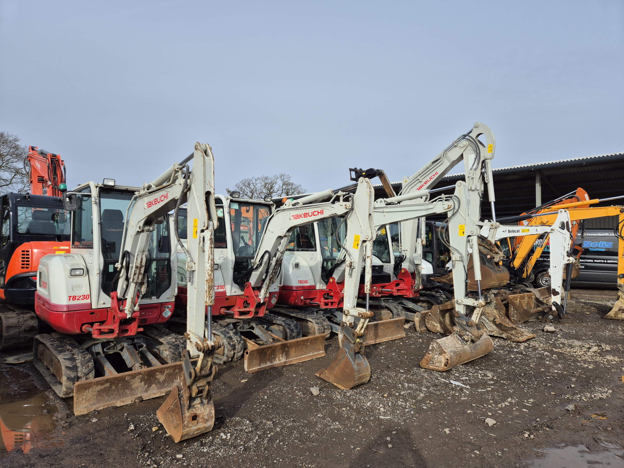Used Takeuchi excavators for sale in the UK
