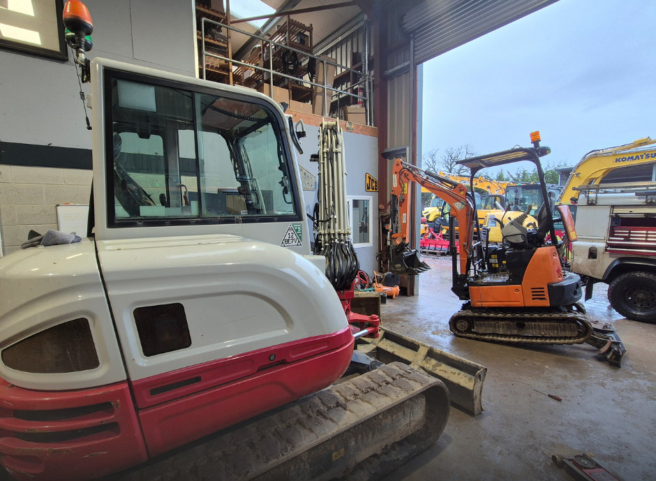 Used Takeuchi excavators for sale in the UK