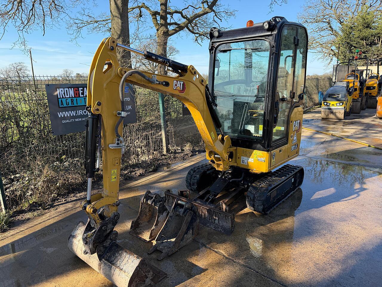 Used mini excavators for sale at Iron and Earth