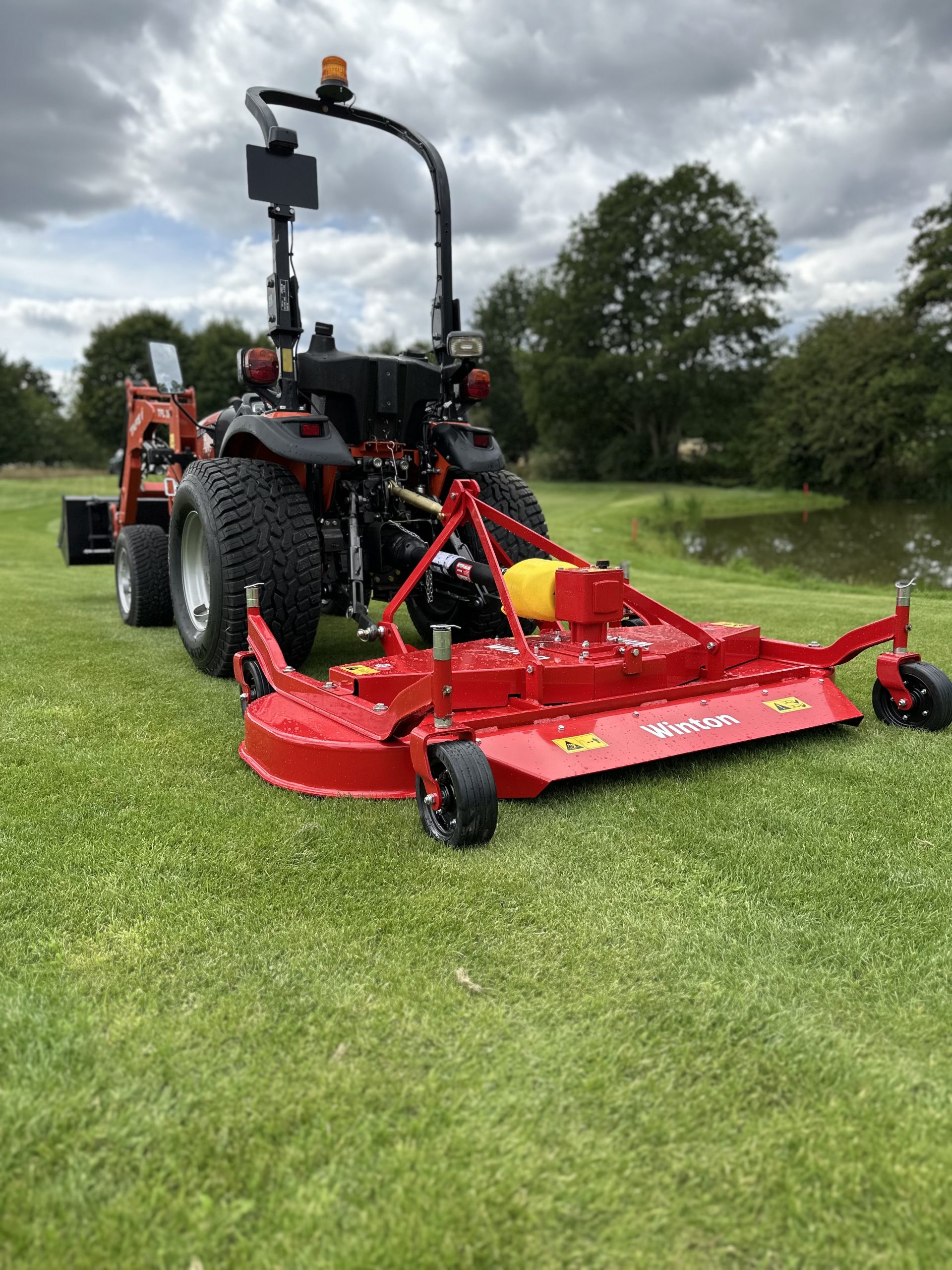 Flail mowers and toppers for compact tractors UK