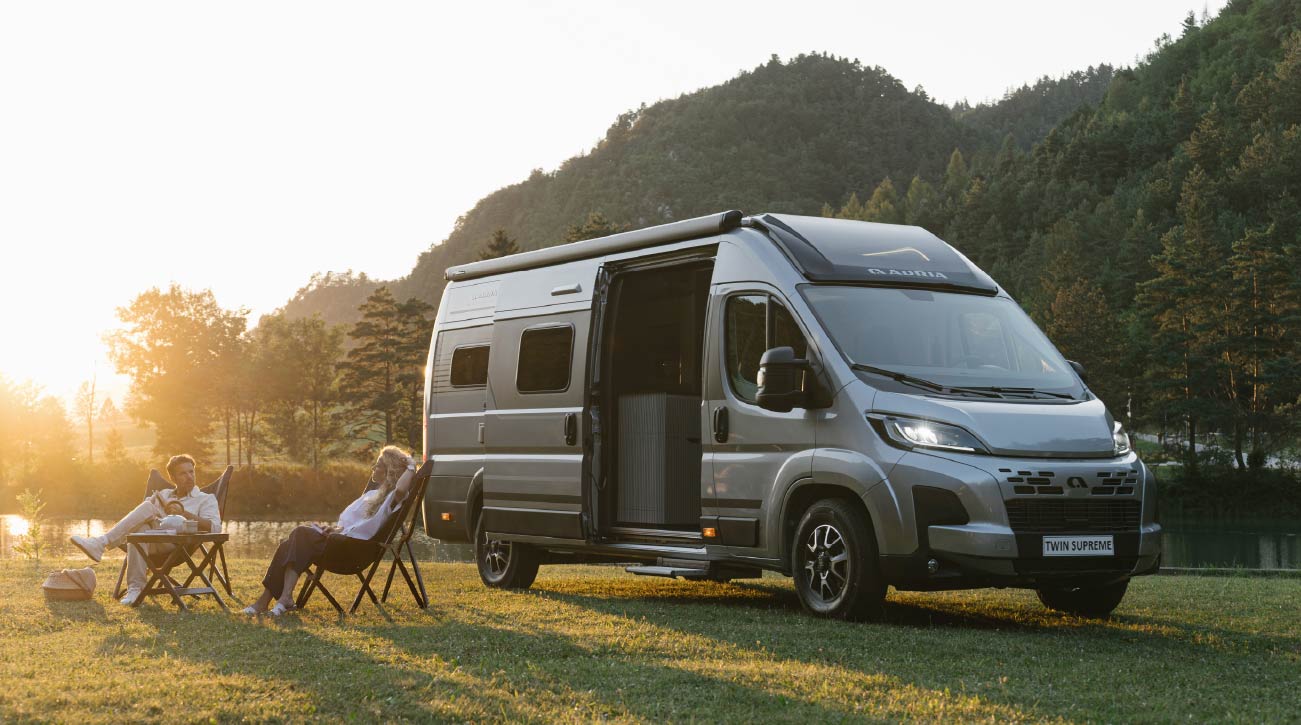 
    View offers on New Adria Twin Supreme
    Explore offers available on a new Adria Twin Supreme for sale from Geoff Cox. Start your adventure with a new motorhome tailored to you.
    View offers
