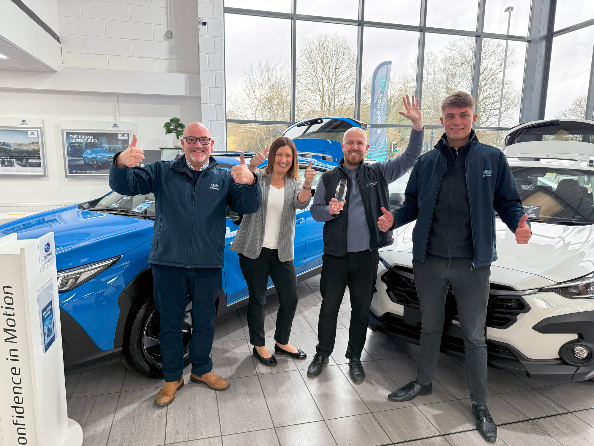 Geoff Cox Subaru Wins 2024 Customer Service Award