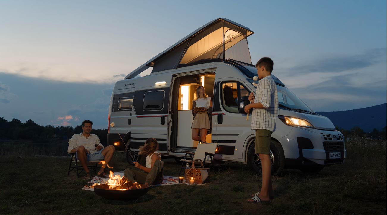 
    View offers on New Adria Twin Sport
    Explore offers available on a new Adria Twin Sport for sale from Geoff Cox and other offers of new campervans. Start your adventure with a new Adria motorhome.
    View offers
