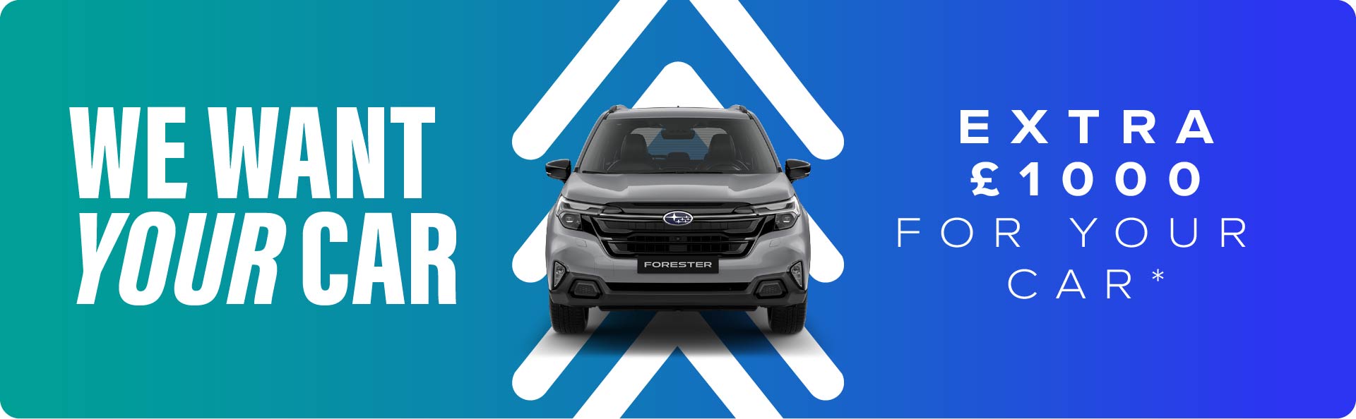 New Subaru Part Exchange Voucher