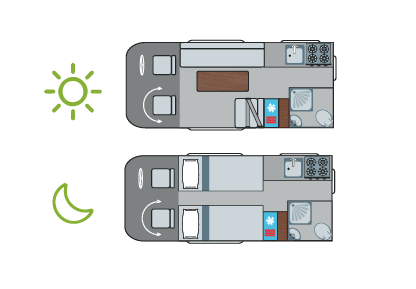 Constellation 3 Single Beds