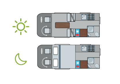 Constellation 4 XL Double Bed