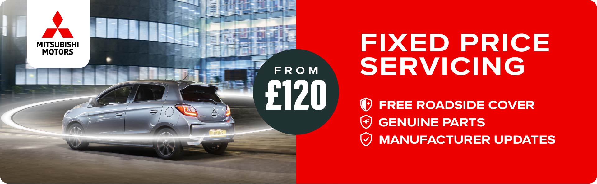 Mitsubishi Fixed Price Servicing Offer