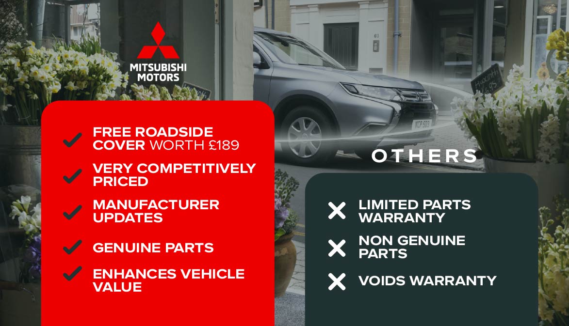 Mitsubishi Servicing Benefits - Geoff Cox