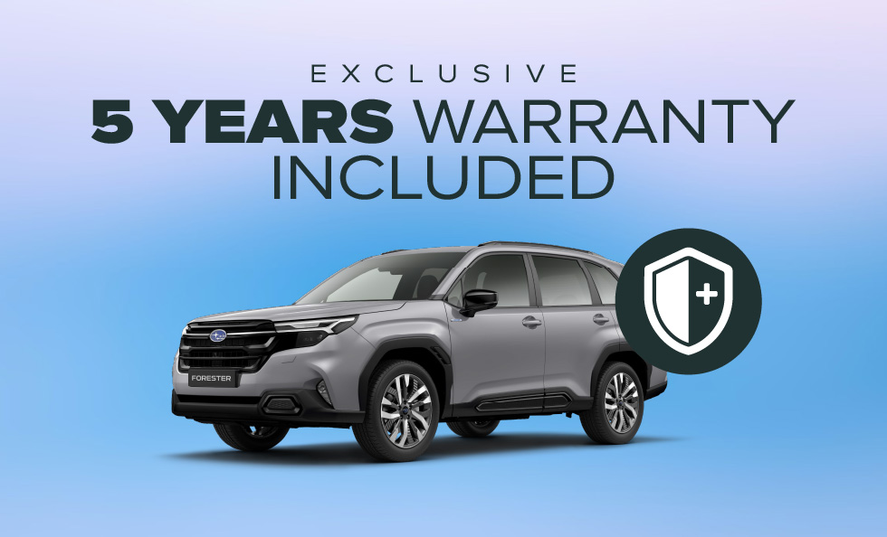 5 Years Warranty 2026 - Geoff Cox