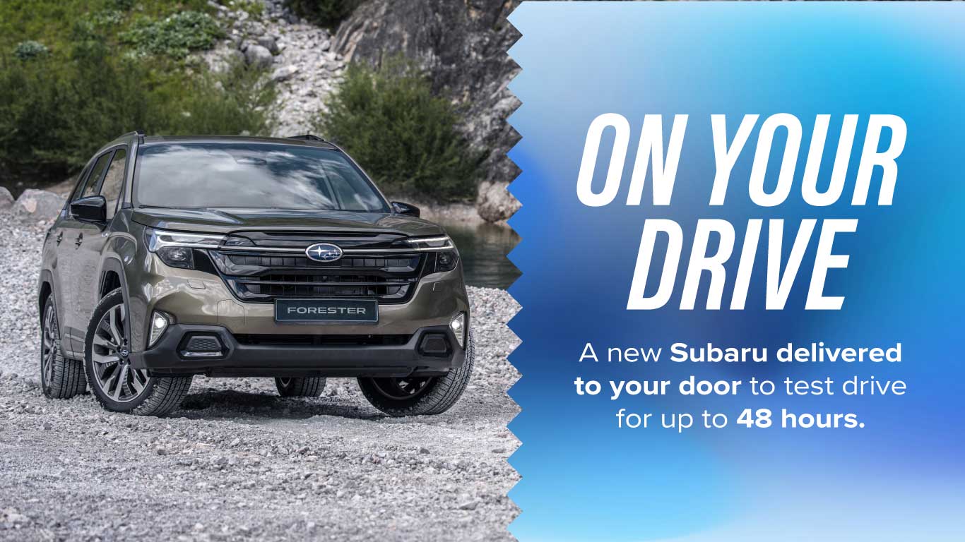 Introducing “Subaru On Your Drive” – The Test Drive That Comes to You