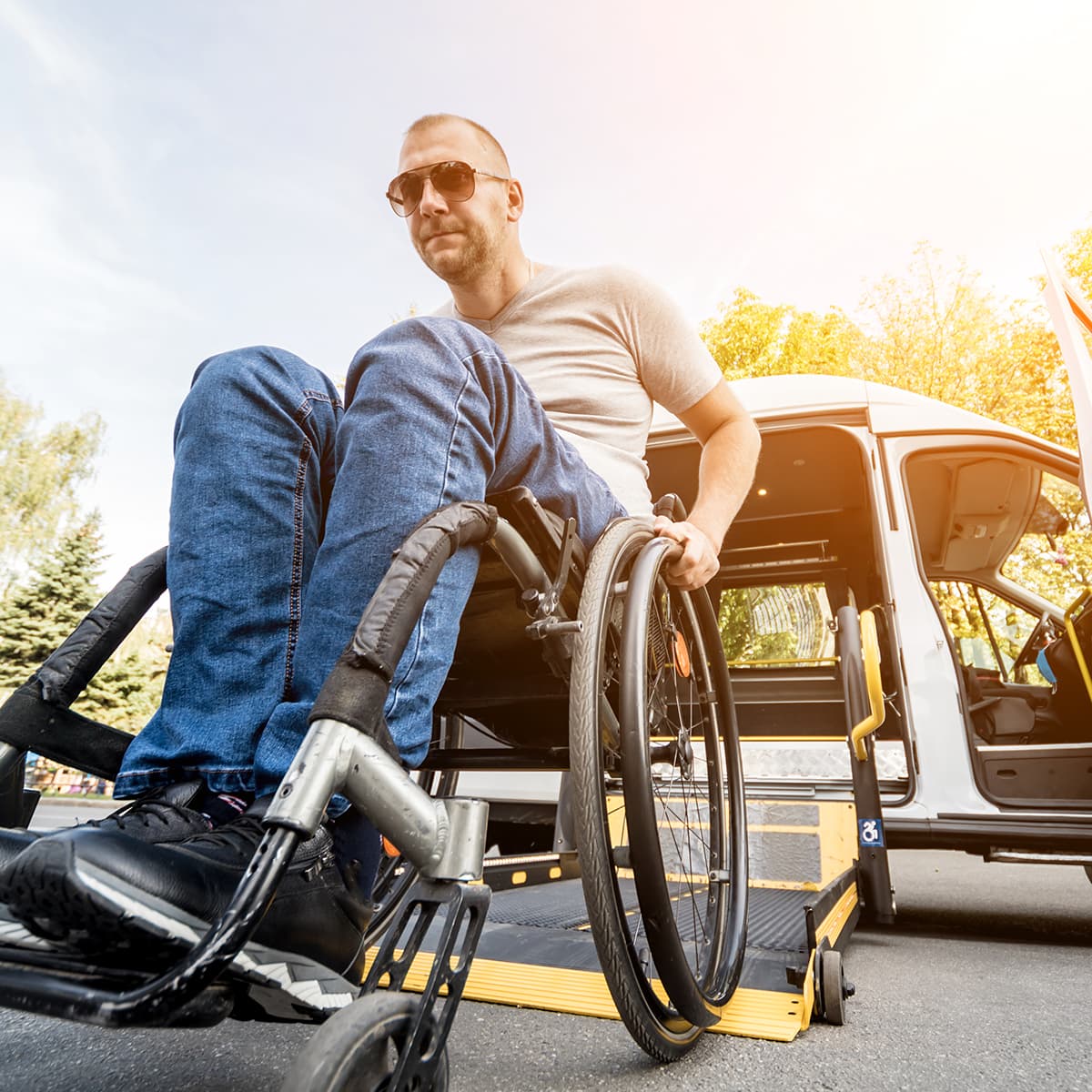 Can any wheelchair be used in a WAV?