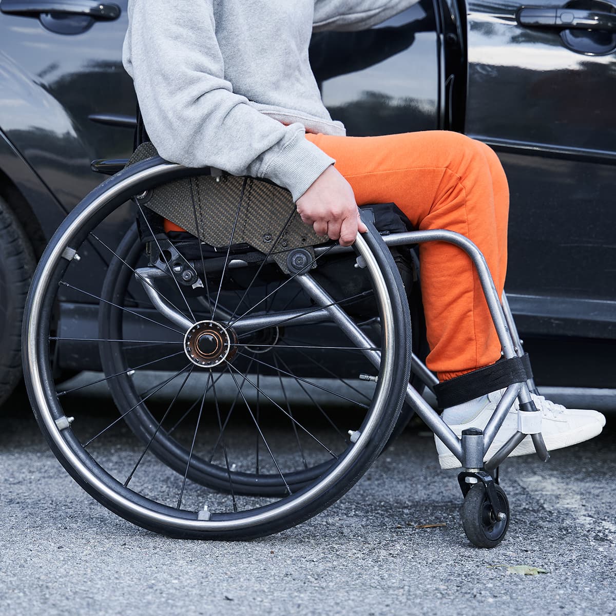 What is wheelchair accessible parking?