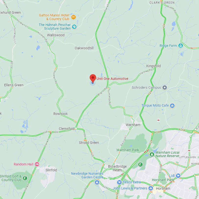 Find Us Map - Unit One Automotive Ltd