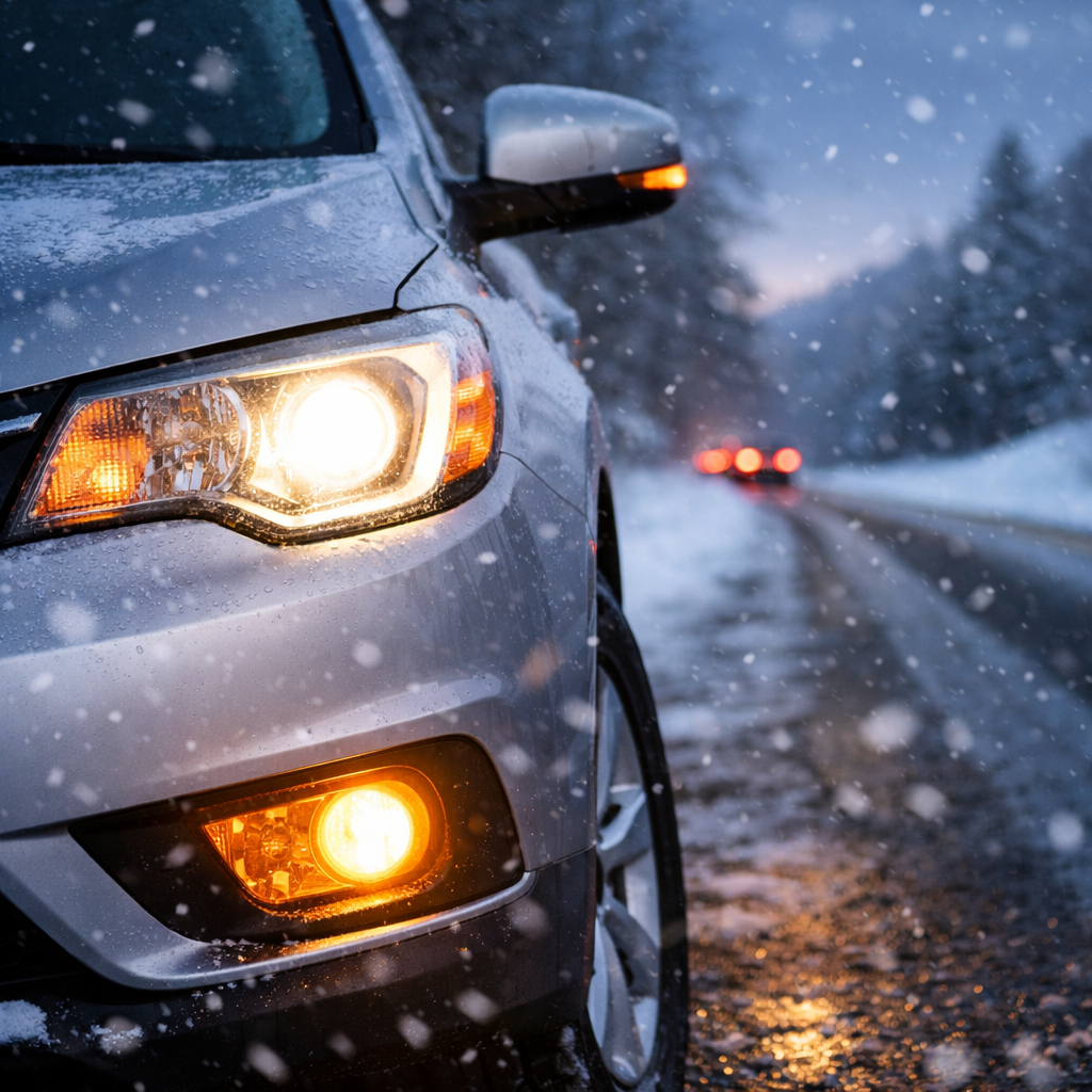 Why Checking Your Car Lights Is Essential as Winter Arrives