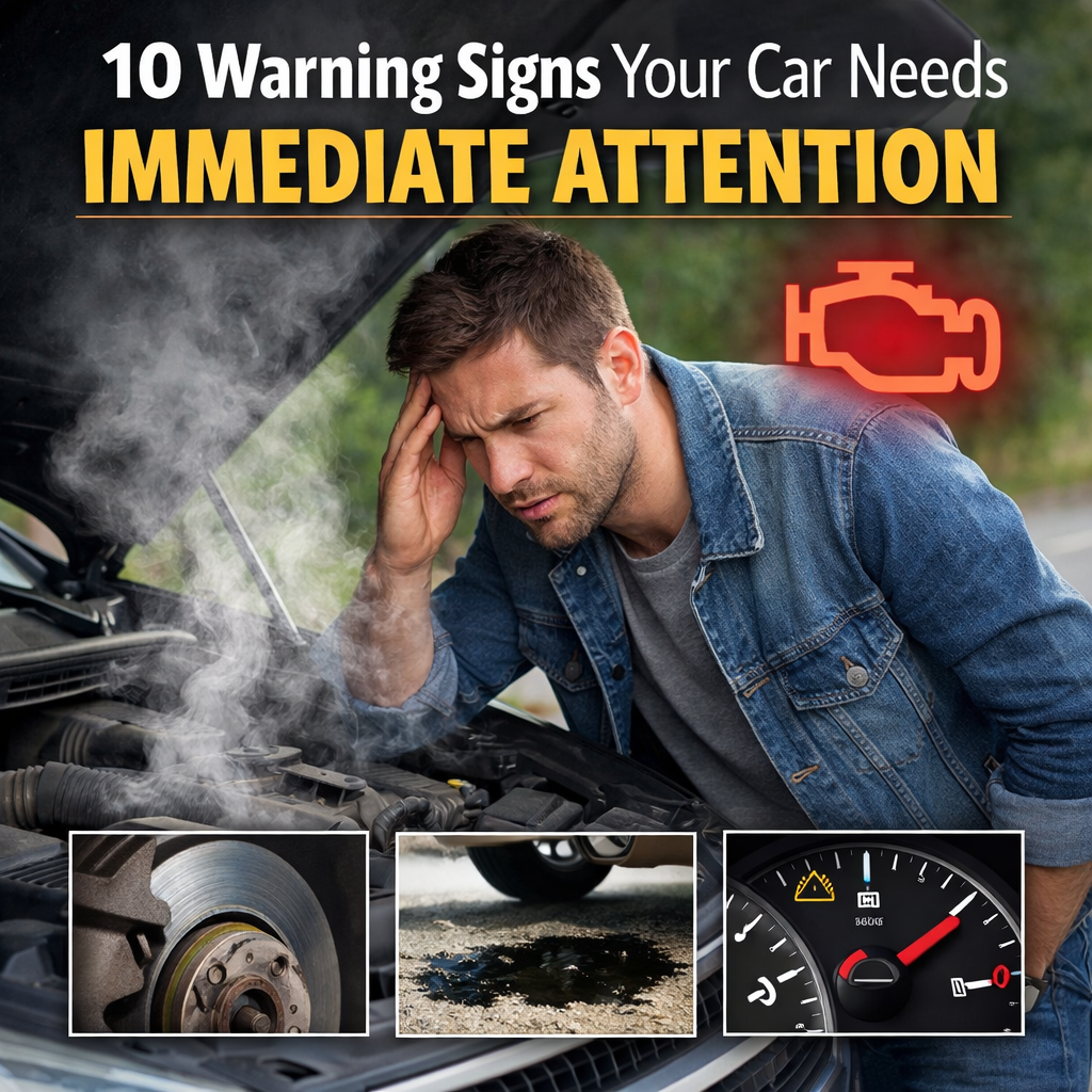 10 Warning Signs Your Car Needs Immediate Attention