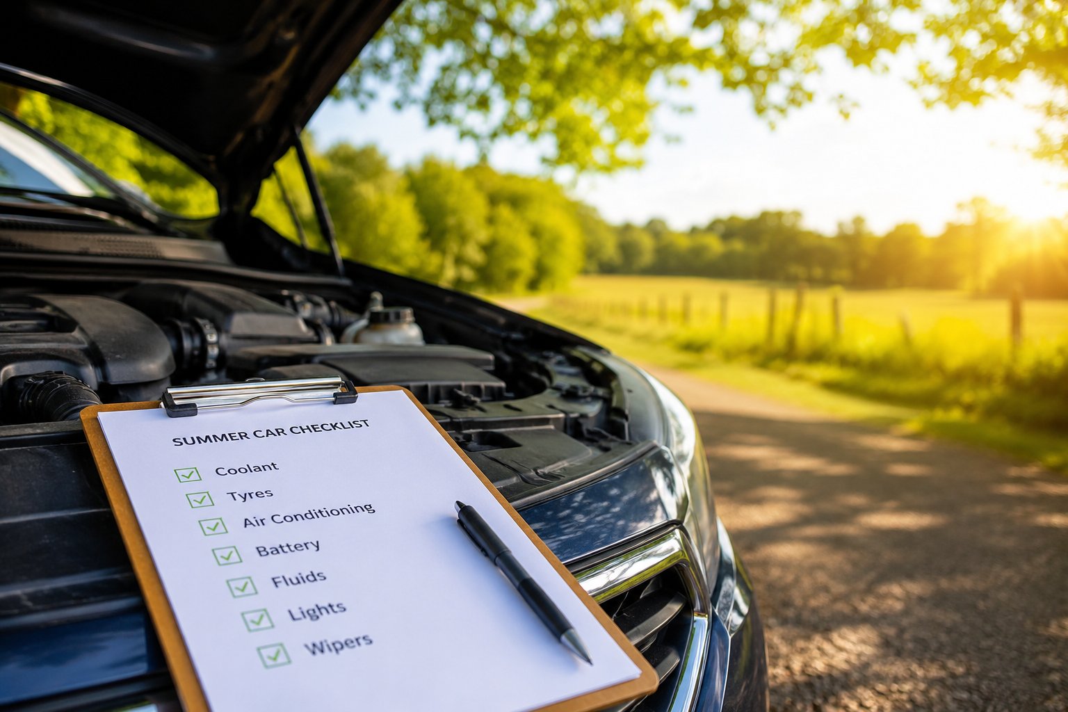 Hot Weather, Happy Car: Essential Summer Checks for UK Drivers