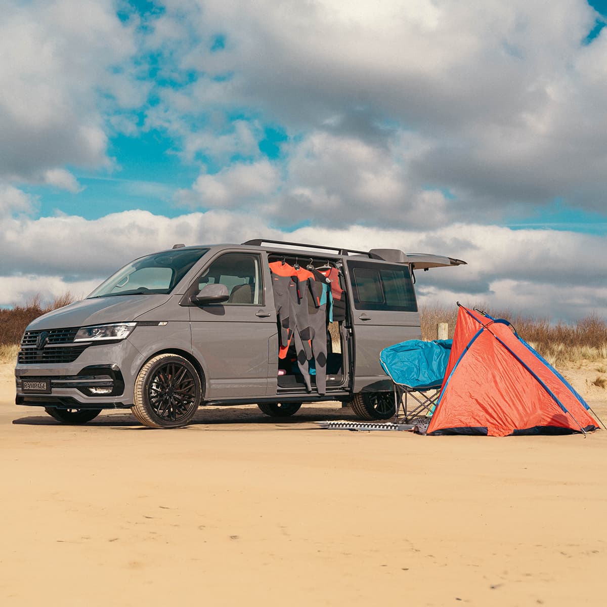 Volkswagen Transporter Beach Shoot (1) - Rampage Vehicles