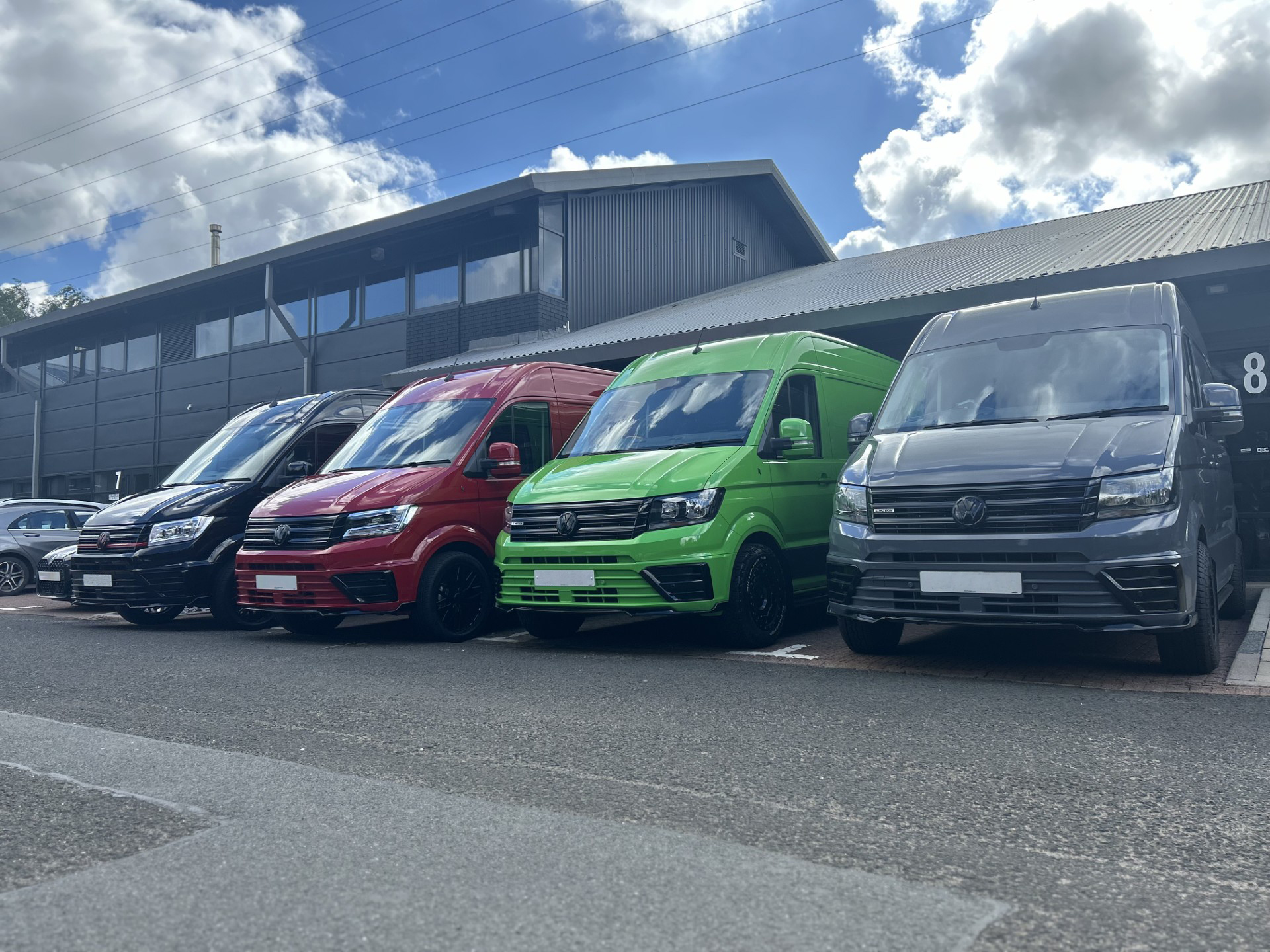 Fleet Of VW Crafters