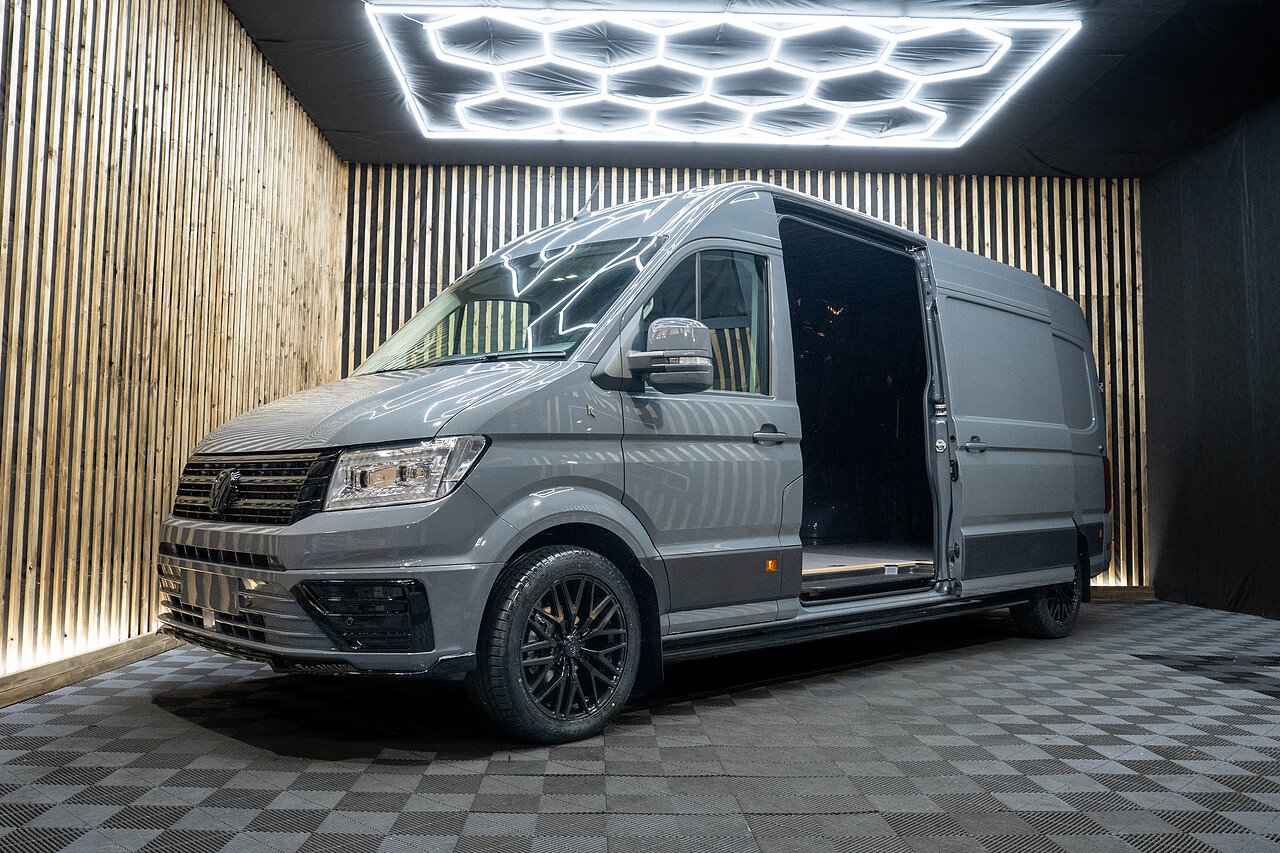 Grey Volkswagen Crafter Lwb Commerce Plus - Rampage Vehicles