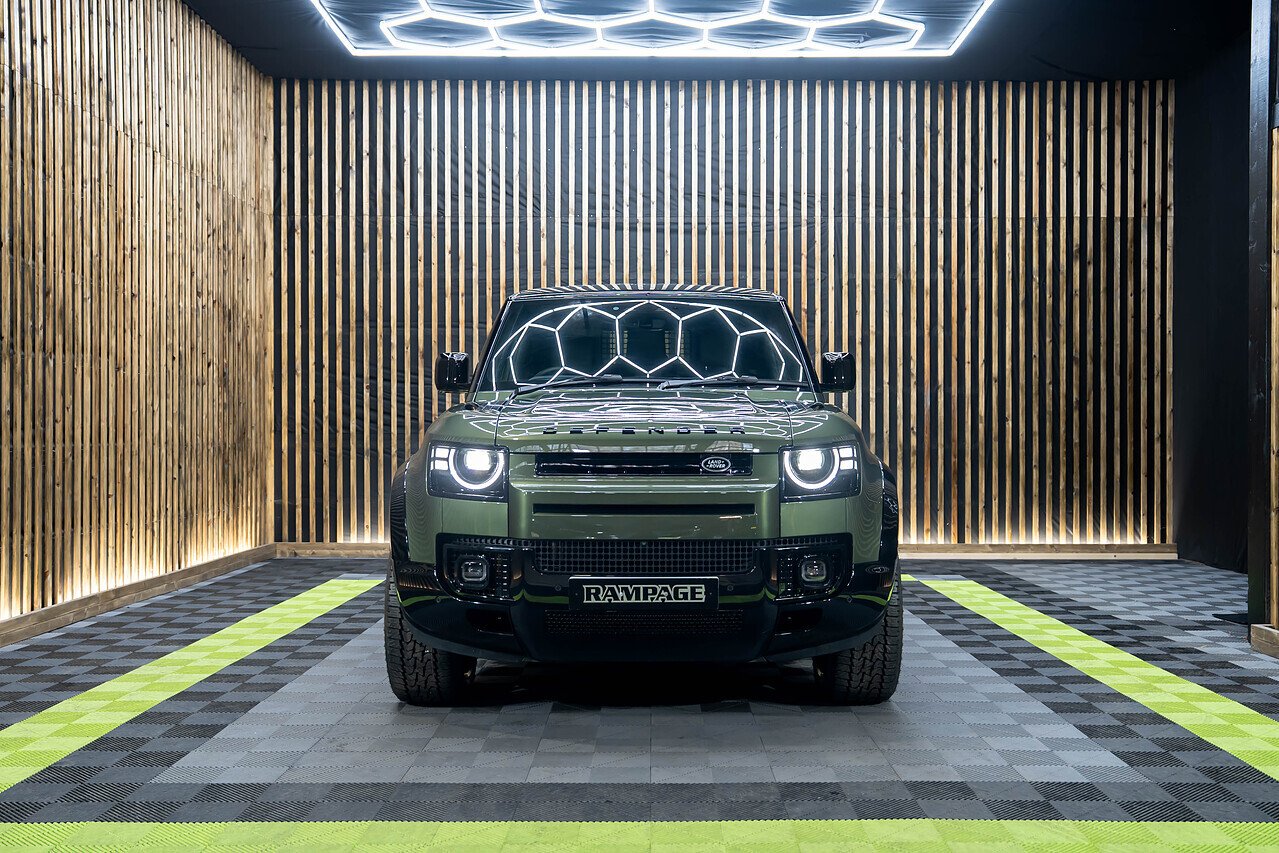 Land Rover Defender Commercial Front View