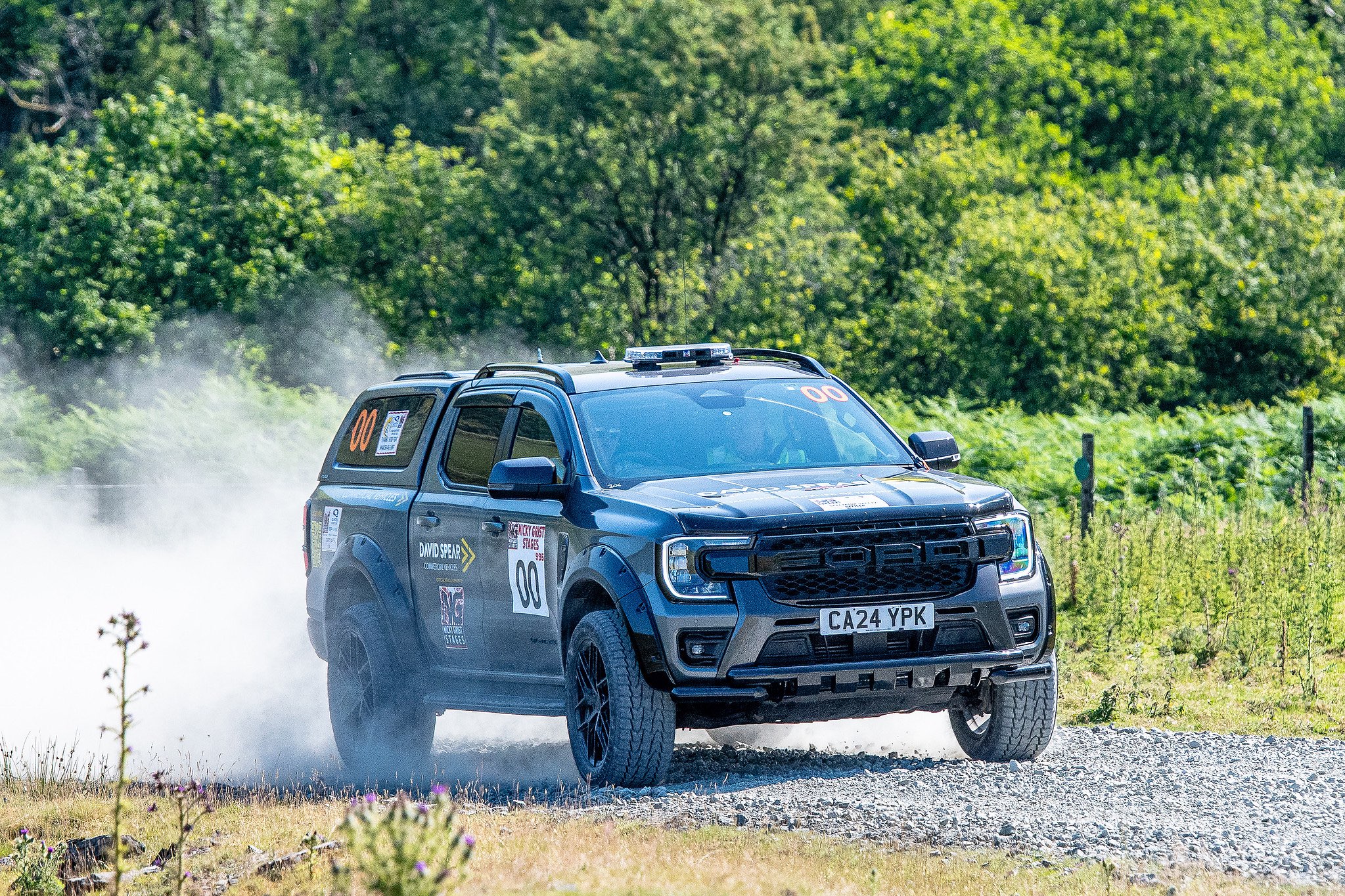 From Podcast to Partnership: David Spear Supports Nicky Grist Stages Rally as Official Vehicle Partner