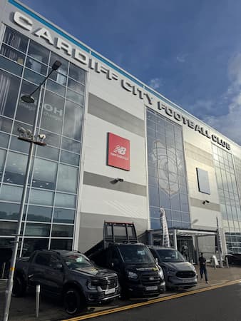 David Spear - Cardiff Stadium Vans