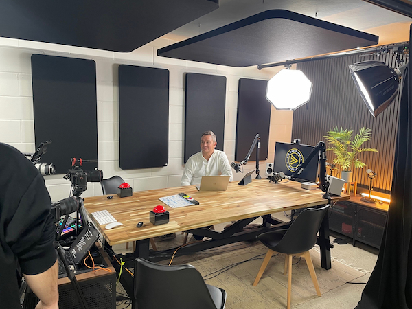 David Spear - Podcast behind the scenes 1