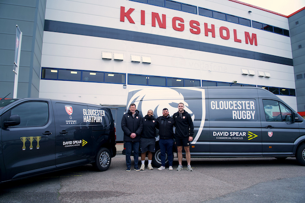 David Spear Commercials Extends Partnership with Gloucester Rugby at Kingsholm Stadium