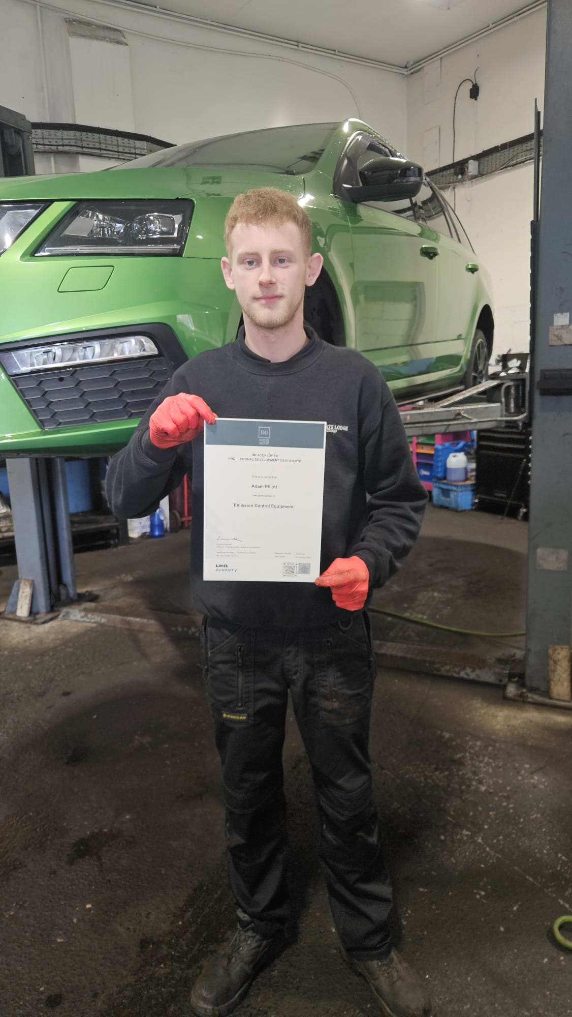 CONGRATULATIONS, ADAM!