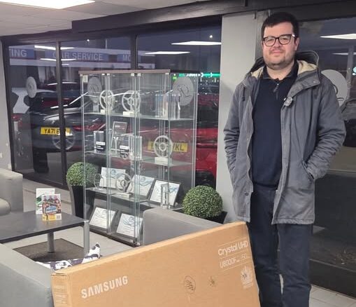 HUGE CONGRATULATIONS TO STU, ONE OF OUR JANUARY BONANZA WINNERS!