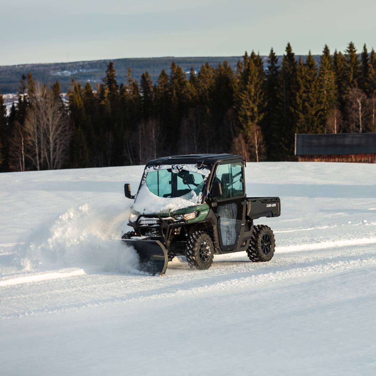 Can-Am Traxter Cab Snow Plow) - Road and Range Limited