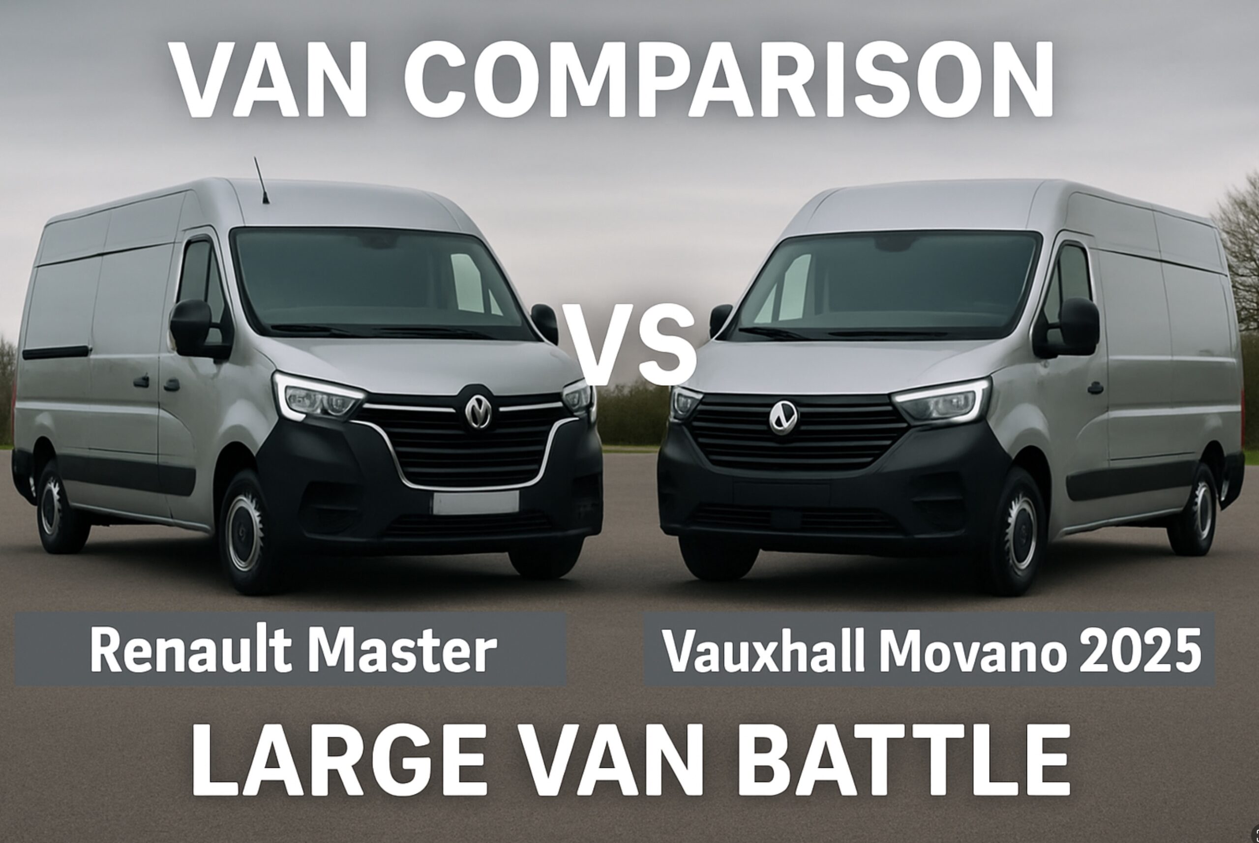 Van Comparison: Renault Master vs Vauxhall Movano 2025 (Large Van Battle)
