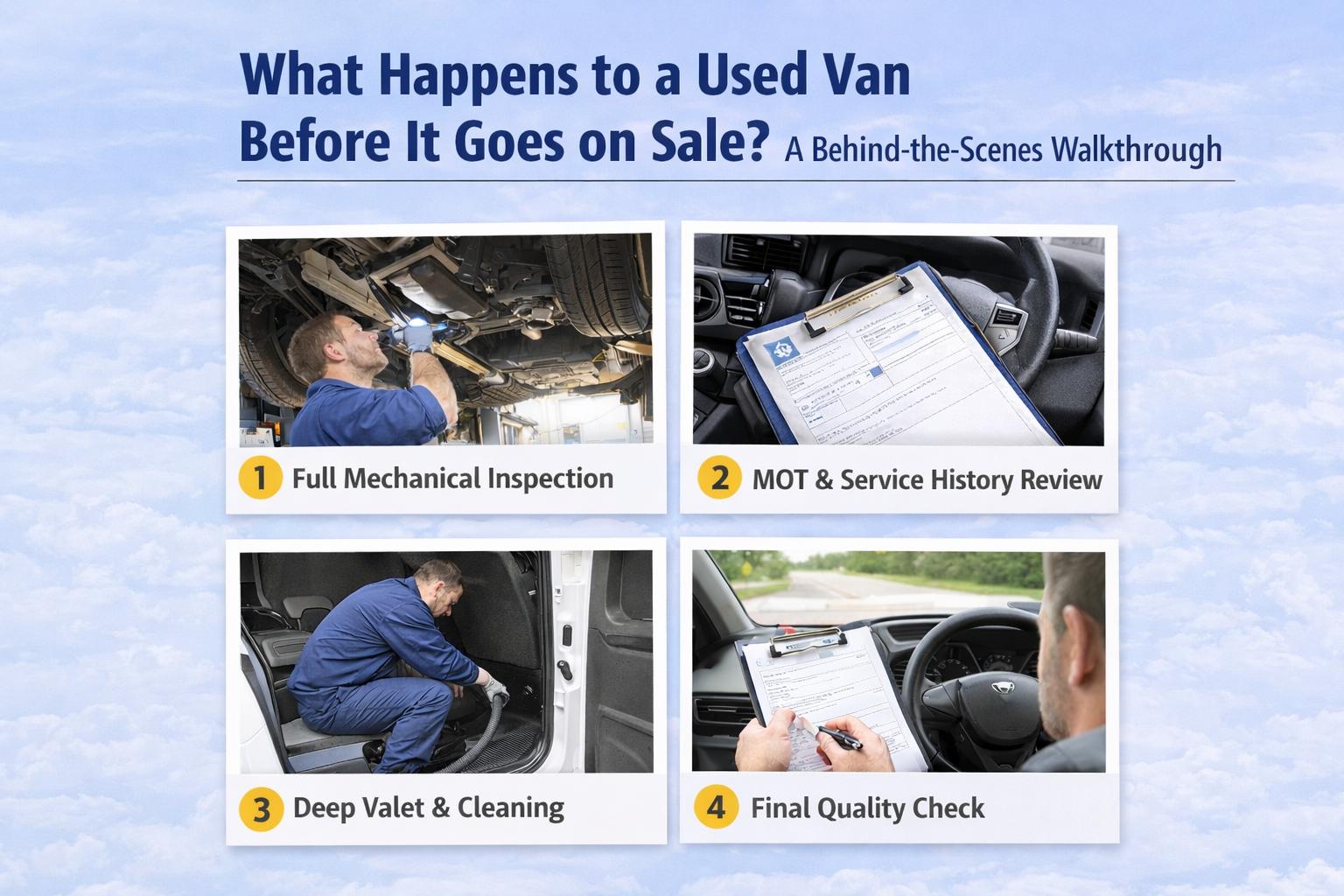 What Happens to a Van Before It Goes on Sale? A Behind-the-Scenes Walkthrough